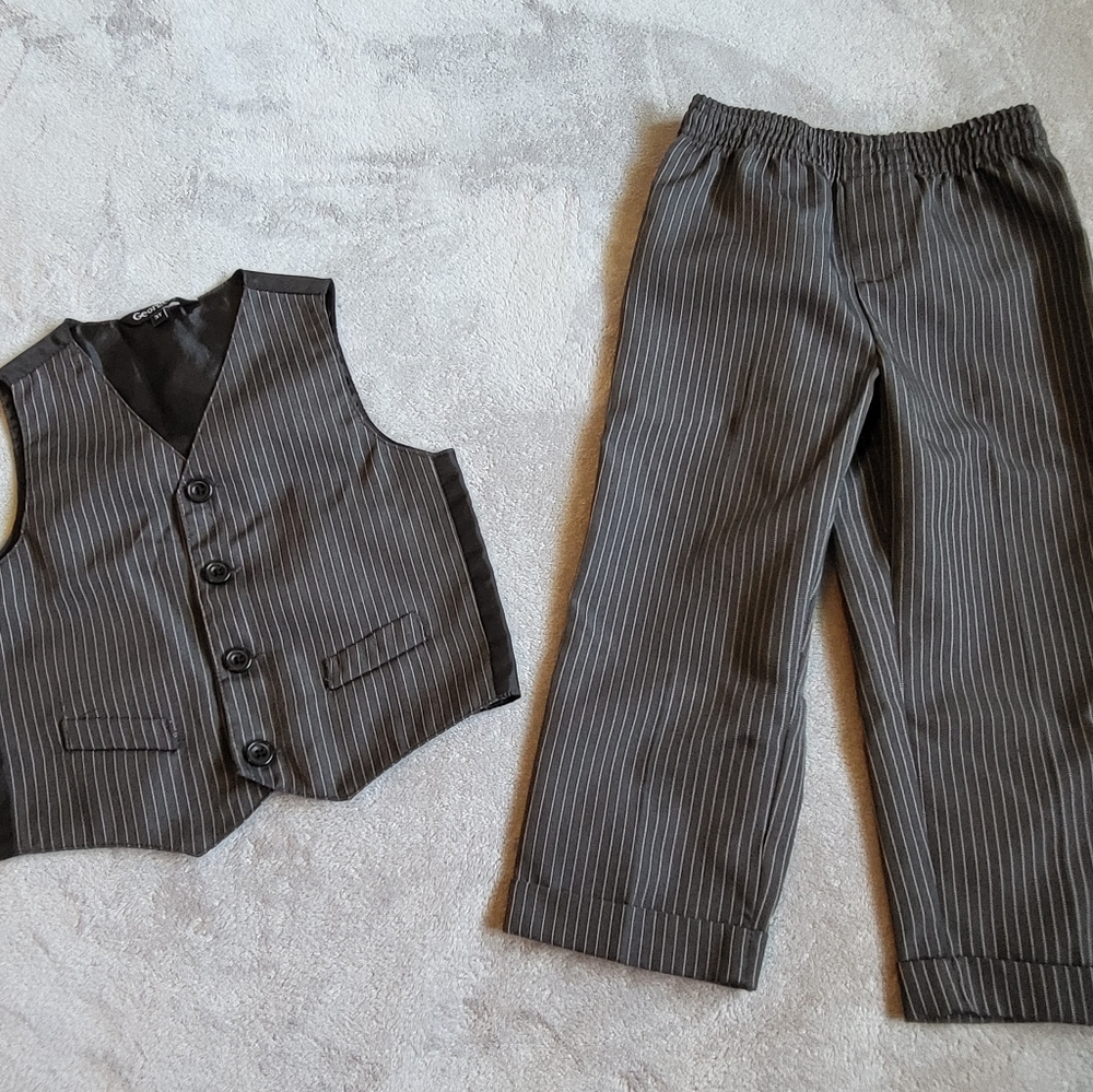 Toddler Boys Vest and Pants Set